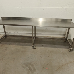 Mobile s/s table - 280x70x98 cm 